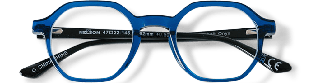 Nelson-Davis-Reading-Glasses-Cobalt-Onyx-Folded-View