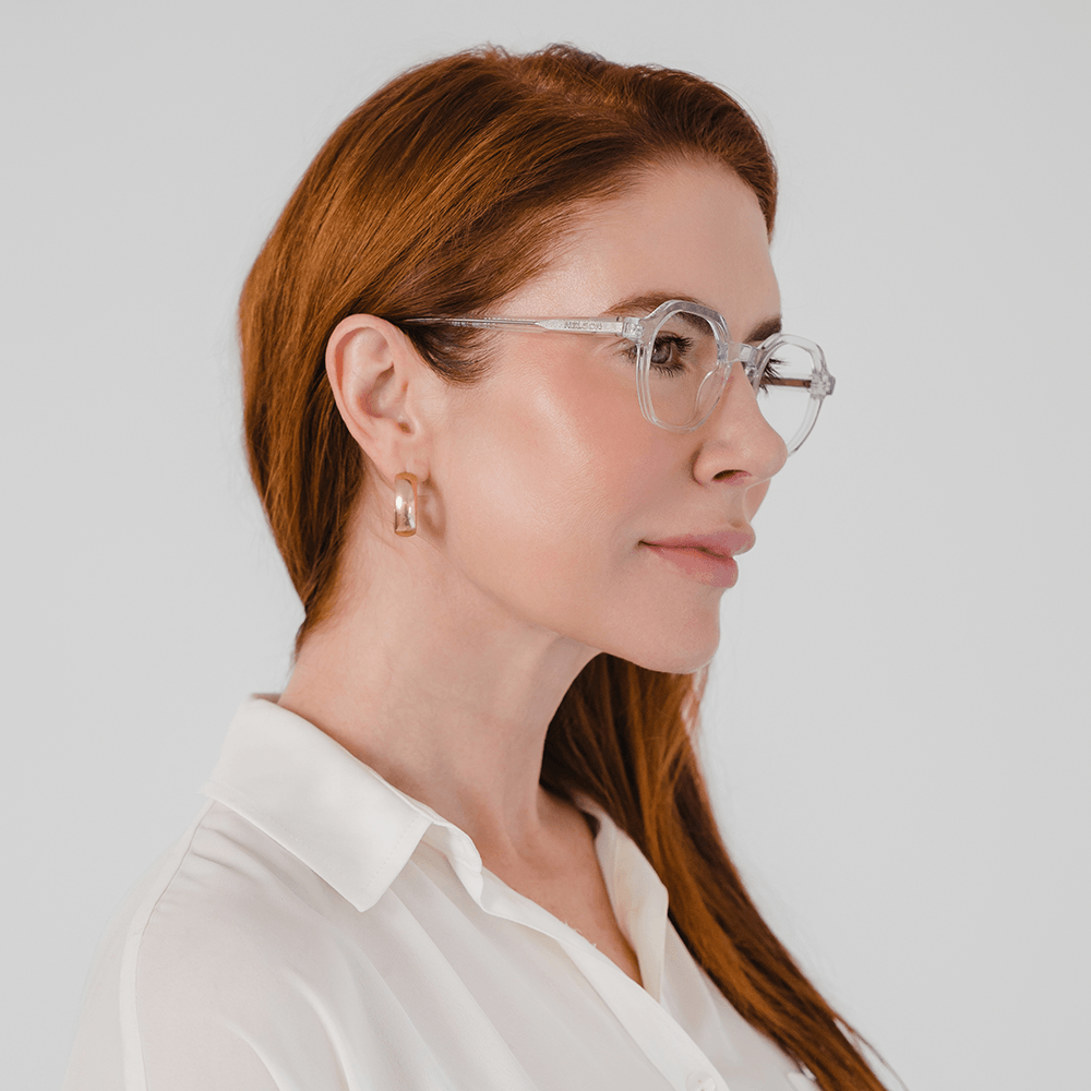 Nelson-Davis-Reading-Glasses-Crystal-Lucite-Model-Side-View